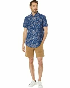 U.S. POLO ASSN. Shirts & Tops Short Sleeve Floral Water Print Woven Shirt -Valentino Garavani Sales Shop 71gAKXChhTL. AC SR736920