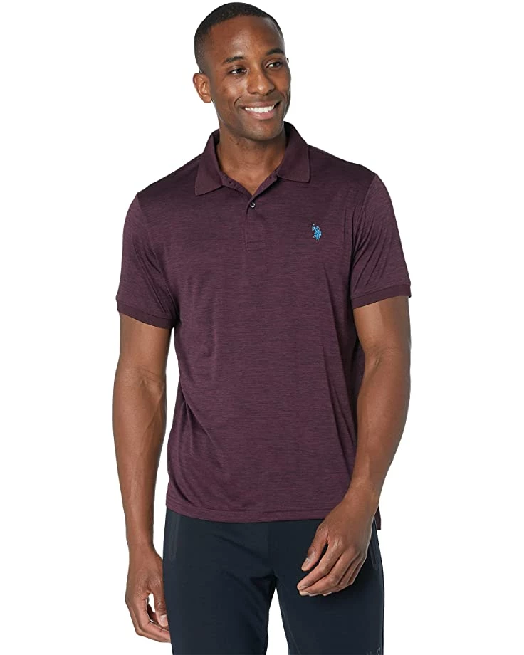 U.S. POLO ASSN. Shirts & Tops Short Sleeve Space Dye Performance Knit Shirt 7 U.S. POLO ASSN. Shirts & Tops Short Sleeve Space Dye Performance Knit Shirt - Image 5