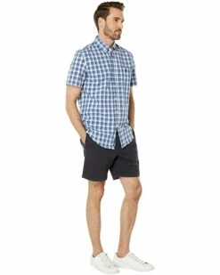 U.S. POLO ASSN. Shirts & Tops Short Sleeve Yarn-Dyed Heathered Plaid Poplin Woven Shirt 9 U.S. POLO ASSN. Shirts & Tops Short Sleeve Yarn-Dyed Heathered Plaid Poplin Woven Shirt -Valentino Garavani Sales Shop 71hWDOUMwBL. AC SR736920