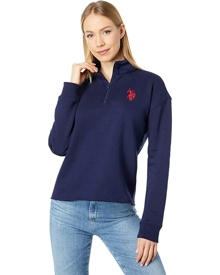 U.S. POLO ASSN. Hoodies & Sweatshirts Long Sleeve 1/4 Zip Popover 3 U.S. POLO ASSN. Hoodies & Sweatshirts Long Sleeve 1/4 Zip Popover