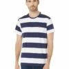 U.S. POLO ASSN. Shirts & Tops Short Sleeve Small Pony Rugby Stripe Tee -Valentino Garavani Sales Shop 71iqMSRYRSL. AC SR736920