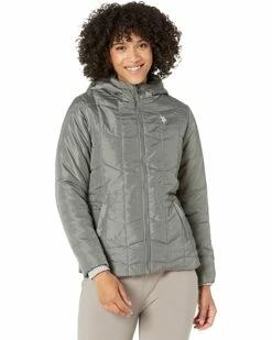 U.S. POLO ASSN. Coats & Outerwear Multiple Channel Hooded Puffer Cozy Lining 14 U.S. POLO ASSN. Coats & Outerwear Multiple Channel Hooded Puffer Cozy Lining -Valentino Garavani Sales Shop 71jEGqt6o L. AC SR736920