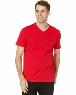 U.S. POLO ASSN. Shirts & Tops Short Sleeve Stretch V-Neck Tee Shirt -Valentino Garavani Sales Shop 71jK2j6O1kL. AC SR736920