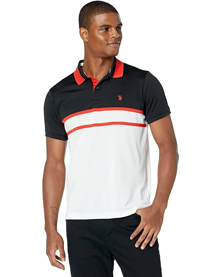 U.S. POLO ASSN. Shirts & Tops Short Sleeve Color-Block Performance Knit Shirt 3 U.S. POLO ASSN. Shirts & Tops Short Sleeve Color-Block Performance Knit Shirt