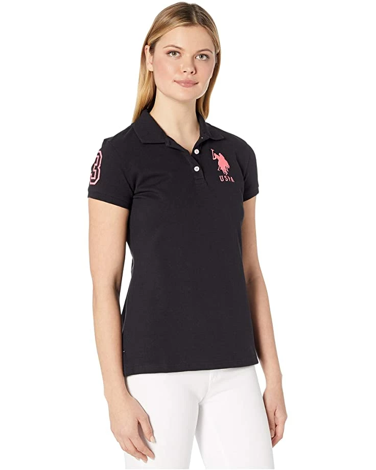 U.S. POLO ASSN. Shirts & Tops Neon Logos Short Sleeve Polo Shirt 8 U.S. POLO ASSN. Shirts & Tops Neon Logos Short Sleeve Polo Shirt - Image 6
