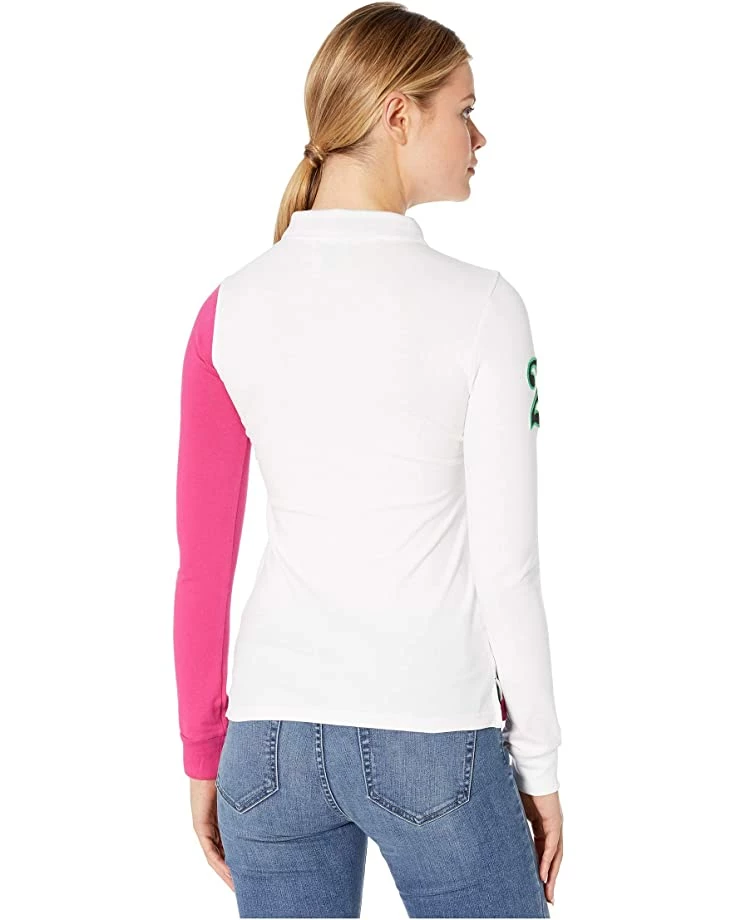 U.S. POLO ASSN. Shirts & Tops Splice Long Sleeve Polo 5 U.S. POLO ASSN. Shirts & Tops Splice Long Sleeve Polo - Image 3