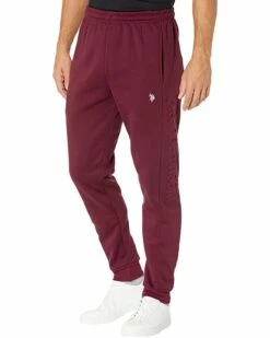 U.S. POLO ASSN. Pants Embossed Wordmark Joggers -Valentino Garavani Sales Shop 71o10LrkbGL. AC SR736920