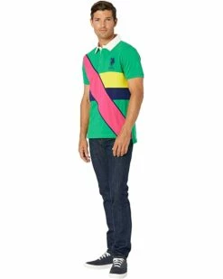 U.S. POLO ASSN. Shirts & Tops Diagonal Color-Block Polo 9 U.S. POLO ASSN. Shirts & Tops Diagonal Color-Block Polo -Valentino Garavani Sales Shop 71pJCW0bRTL. AC SR736920