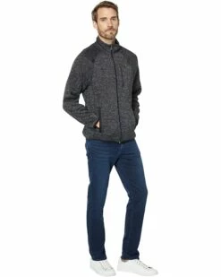 U.S. POLO ASSN. Coats & Outerwear Space Dye Zip Front Sweater Fleece -Valentino Garavani Sales Shop 71pOro7x6AL. AC SR736920