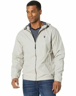 U.S. POLO ASSN. Coats & Outerwear Solid Windbreaker w/ Fixed Hood 18 U.S. POLO ASSN. Coats & Outerwear Solid Windbreaker w/ Fixed Hood -Valentino Garavani Sales Shop 71paxG6cMoL. AC SR736920