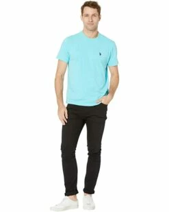 U.S. POLO ASSN. Shirts & Tops Crew Neck Small Pony T-Shirt -Valentino Garavani Sales Shop 71pqvuMz91L. AC SR736920