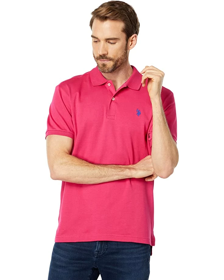 U.S. POLO ASSN. Shirts & Tops Solid Interlock Polo 53 U.S. POLO ASSN. Shirts & Tops Solid Interlock Polo - Image 51