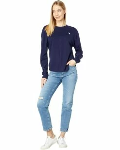 U.S. POLO ASSN. Shirts & Tops Long Sleeve Solid Crew Neck Front Seam Top 11 U.S. POLO ASSN. Shirts & Tops Long Sleeve Solid Crew Neck Front Seam Top -Valentino Garavani Sales Shop 71qAIjMZ9IL. AC SR736920