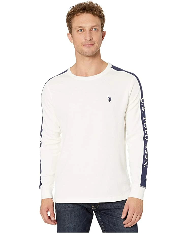 U.S. POLO ASSN. Shirts & Tops Arm Color Block Thermal Crew 9 U.S. POLO ASSN. Shirts & Tops Arm Color Block Thermal Crew - Image 7