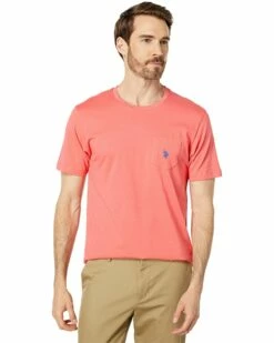 U.S. POLO ASSN. Shirts & Tops Solid Crew Neck Pocket T-Shirt 57 U.S. POLO ASSN. Shirts & Tops Solid Crew Neck Pocket T-Shirt -Valentino Garavani Sales Shop 71r8S3H1LcL. AC SR736920
