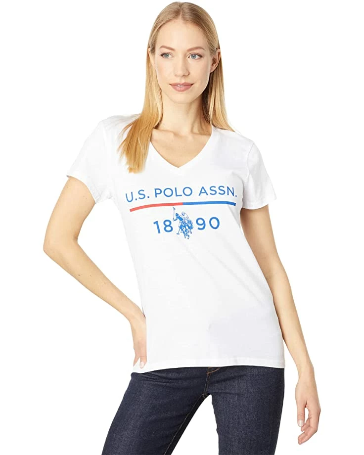 U.S. POLO ASSN. Shirts & Tops 1890 Logo V-Neck Tee 9 U.S. POLO ASSN. Shirts & Tops 1890 Logo V-Neck Tee - Image 7