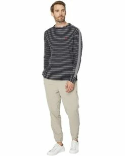 U.S. POLO ASSN. Shirts & Tops Long Sleeve Stripe Thermal Crew Neck Shirt -Valentino Garavani Sales Shop 71rL6Aa0aSL. AC SR736920
