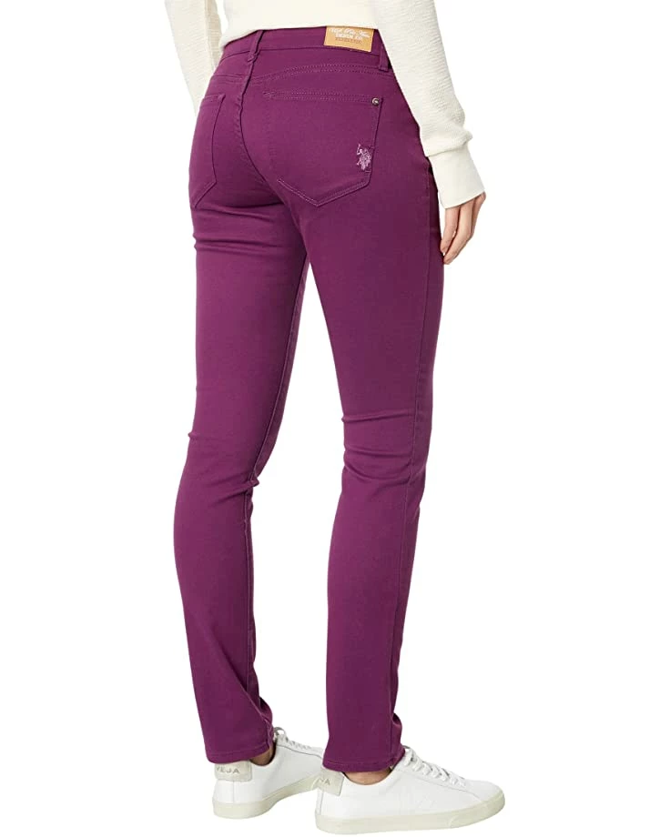 U.S. POLO ASSN. Darlington Skinny Jeans in Bramble Wine 4 U.S. POLO ASSN. Darlington Skinny Jeans in Bramble Wine - Image 2