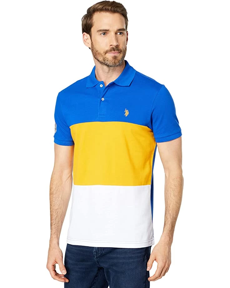 U.S. POLO ASSN. Shirts & Tops Short Sleeve Uspa Color-Block Slim Fit Knit Shirt 7 U.S. POLO ASSN. Shirts & Tops Short Sleeve Uspa Color-Block Slim Fit Knit Shirt - Image 5