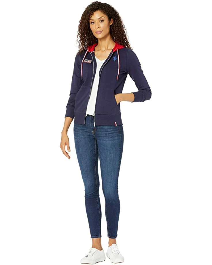 U.S. POLO ASSN. Hoodies & Sweatshirts Flag Zip Front Hoodie 6 U.S. POLO ASSN. Hoodies & Sweatshirts Flag Zip Front Hoodie - Image 4