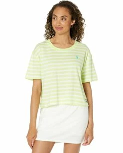 U.S. POLO ASSN. Shirts & Tops Yarn-Dye Striped Tee -Valentino Garavani Sales Shop 71tphwTxWNS. AC SR736920