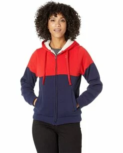 U.S. POLO ASSN. Hoodies & Sweatshirts Color-Block Fleece Jacket