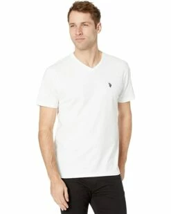 U.S. POLO ASSN. Shirts & Tops Short Sleeve Stretch V-Neck Tee Shirt -Valentino Garavani Sales Shop 71uYiLIL3L. AC SR736920