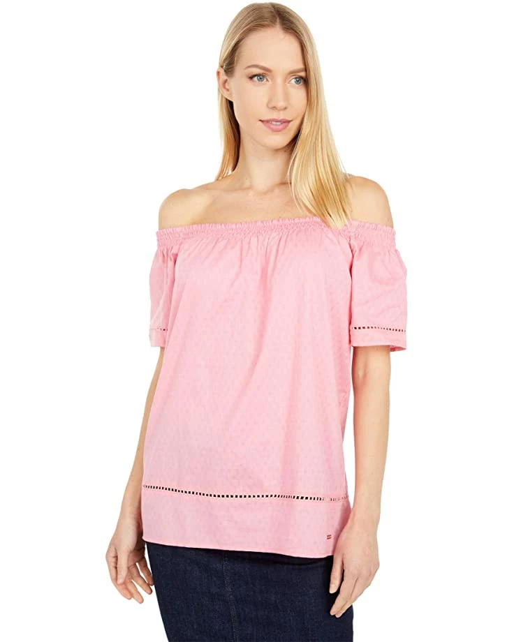 U.S. POLO ASSN. Shirts & Tops Tassel Off-the-Shoulder Woven Top 3 U.S. POLO ASSN. Shirts & Tops Tassel Off-the-Shoulder Woven Top