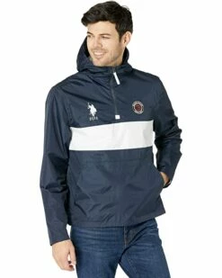 U.S. POLO ASSN. Coats & Outerwear Black Mallet Yacht Jacket -Valentino Garavani Sales Shop 71vAVF6BOlL. AC SR736920