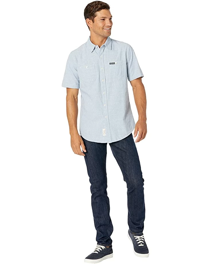 U.S. POLO ASSN. Shirts & Tops Short Sleeve Slim Fit Tab Two-Pocket Woven Shirt 6 U.S. POLO ASSN. Shirts & Tops Short Sleeve Slim Fit Tab Two-Pocket Woven Shirt - Image 4