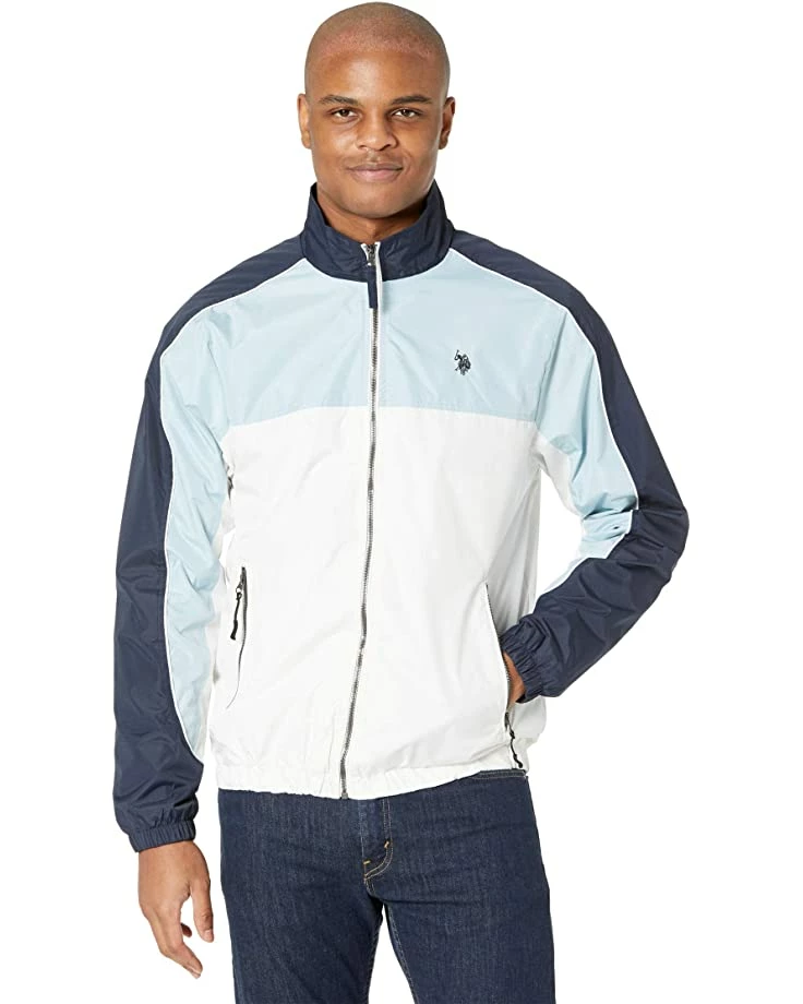 U.S. POLO ASSN. Coats & Outerwear Color-Block Windbreaker 3 U.S. POLO ASSN. Coats & Outerwear Color-Block Windbreaker