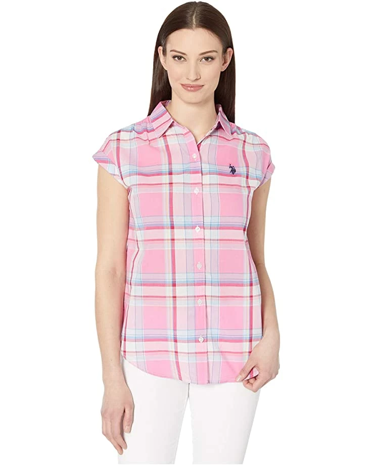 U.S. POLO ASSN. Shirts & Tops Drop Shoulder Woven Shirt 3 U.S. POLO ASSN. Shirts & Tops Drop Shoulder Woven Shirt