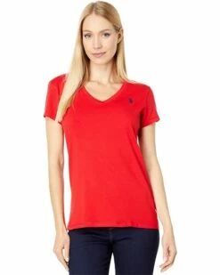 U.S. POLO ASSN. Shirts & Tops Stretch V-Neck Tee 15 U.S. POLO ASSN. Shirts & Tops Stretch V-Neck Tee -Valentino Garavani Sales Shop 71x43psumL. AC SR736920