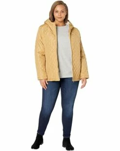 U.S. POLO ASSN. Coats & Outerwear Plus Size Diamond Quilt Hoodie w/ Sherpa Hood 9 U.S. POLO ASSN. Coats & Outerwear Plus Size Diamond Quilt Hoodie w/ Sherpa Hood -Valentino Garavani Sales Shop 71x7ALEY23L. AC SR736920
