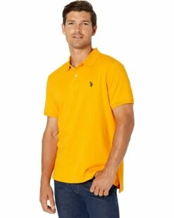 U.S. POLO ASSN. Shirts & Tops Solid Interlock Polo 164 U.S. POLO ASSN. Shirts & Tops Solid Interlock Polo -Valentino Garavani Sales Shop 71xJ5DI3Q S. AC SR736920