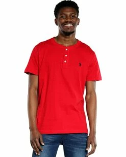 U.S. POLO ASSN. Shirts & Tops Short Sleeve Small Pony Solid Henley Knit Shirt 19 U.S. POLO ASSN. Shirts & Tops Short Sleeve Small Pony Solid Henley Knit Shirt -Valentino Garavani Sales Shop 71xeQGpcibL. AC SR736920