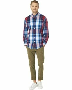 U.S. POLO ASSN. Shirts & Tops Long Sleeve Classic Plaid Woven Shirt -Valentino Garavani Sales Shop 71zASVCur3L. AC SR736920