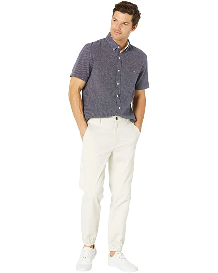 U.S. POLO ASSN. Shirts & Tops Short Sleeve Dobby Yarn-Dye Woven Shirt 6 U.S. POLO ASSN. Shirts & Tops Short Sleeve Dobby Yarn-Dye Woven Shirt - Image 4