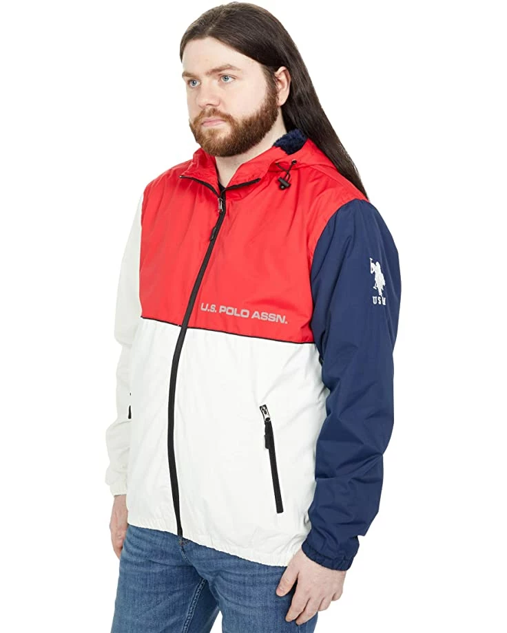 U.S. POLO ASSN. Coats & Outerwear Americana Windbreaker 4 U.S. POLO ASSN. Coats & Outerwear Americana Windbreaker - Image 2