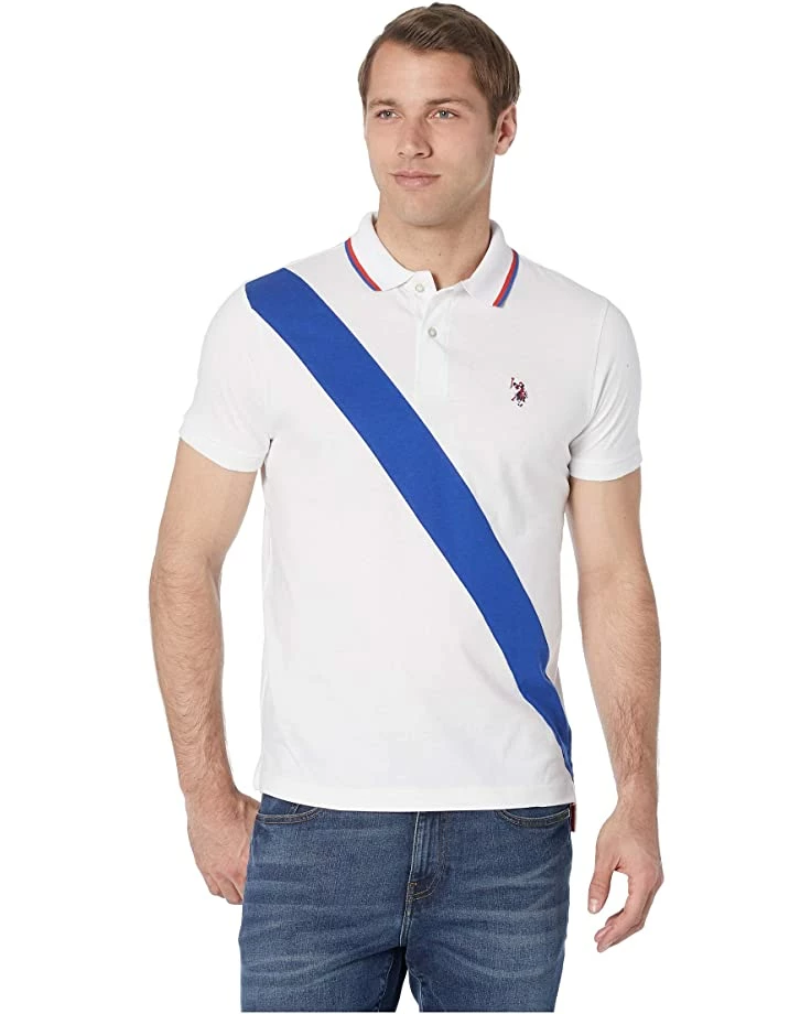 U.S. POLO ASSN. Shirts & Tops Slim Color Block Jersey Polo 7 U.S. POLO ASSN. Shirts & Tops Slim Color Block Jersey Polo - Image 5