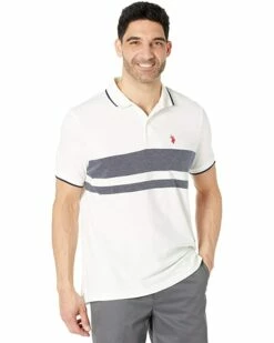 U.S. POLO ASSN. Shirts & Tops Solid Pique Jacquard Chest 13 U.S. POLO ASSN. Shirts & Tops Solid Pique Jacquard Chest -Valentino Garavani Sales Shop 71zs6ZxU1L. AC SR736920