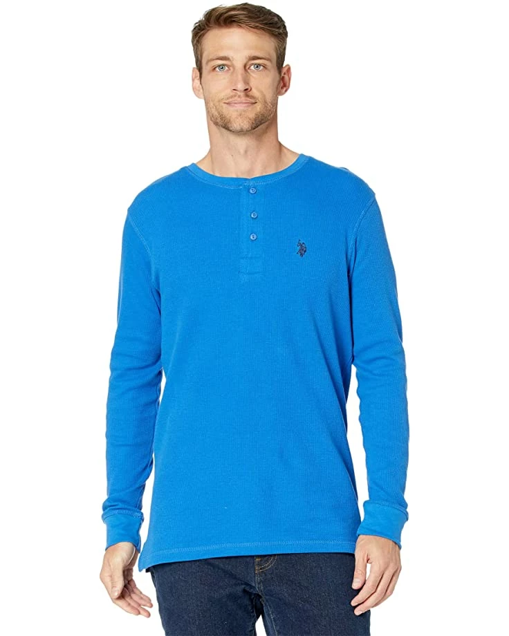 U.S. POLO ASSN. Shirts & Tops Long Sleeve Solid Thermal Henley 8 U.S. POLO ASSN. Shirts & Tops Long Sleeve Solid Thermal Henley - Image 6