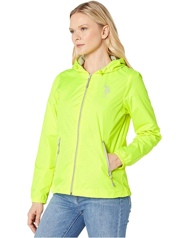 U.S. POLO ASSN. Coats & Outerwear Neon Windbreaker 4 U.S. POLO ASSN. Coats & Outerwear Neon Windbreaker - Image 2
