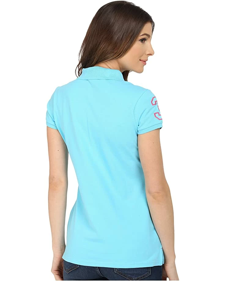 U.S. POLO ASSN. Shirts & Tops Neon Logos Short Sleeve Polo Shirt 5 U.S. POLO ASSN. Shirts & Tops Neon Logos Short Sleeve Polo Shirt - Image 3