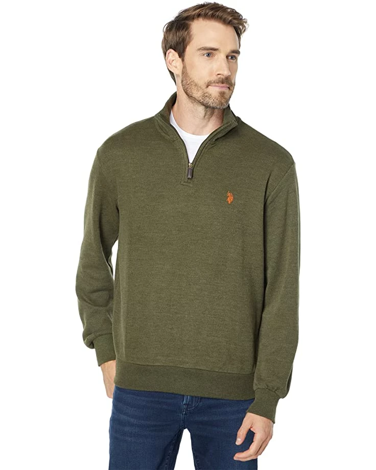 U.S. POLO ASSN. Hoodies & Sweatshirts Long Sleeve 1/4 Zip Flatback 3 U.S. POLO ASSN. Hoodies & Sweatshirts Long Sleeve 1/4 Zip Flatback