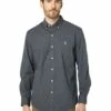 U.S. POLO ASSN. Shirts & Tops Long Sleeve Classic Fit Solid Heathered Woven Shirt -Valentino Garavani Sales Shop 811RDsbthyL. AC SR736920