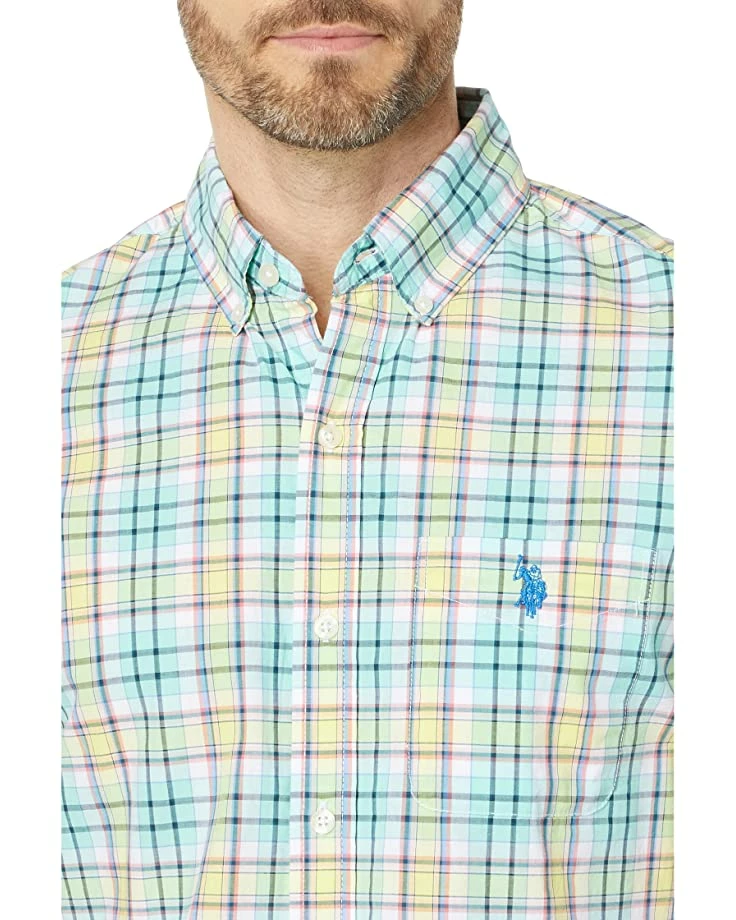 U.S. POLO ASSN. Shirts & Tops Short Sleeve Canvas Madras Woven Shirt 5 U.S. POLO ASSN. Shirts & Tops Short Sleeve Canvas Madras Woven Shirt - Image 3