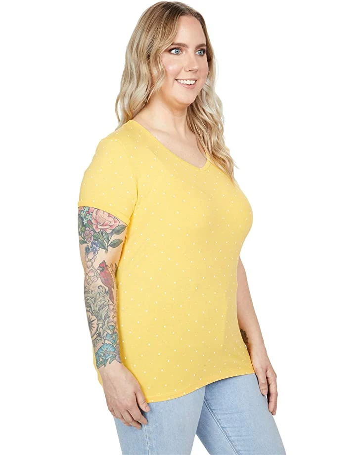 U.S. POLO ASSN. Shirts & Tops Dot V-Neck Tee 6 U.S. POLO ASSN. Shirts & Tops Dot V-Neck Tee - Image 4