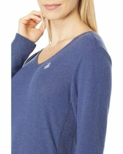 U.S. POLO ASSN. Shirts & Tops Long Sleeve Hacci V-Neck -Valentino Garavani Sales Shop 814Ktp9pSTL. AC SR736920