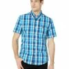 U.S. POLO ASSN. Shirts & Tops Short Sleeve Slim Fit Plaid Woven Shirt -Valentino Garavani Sales Shop 814pMwPaiEL. AC SR736920